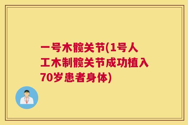 一号木髋关节(1号人工木制髋关节成功植入70岁患者身体)