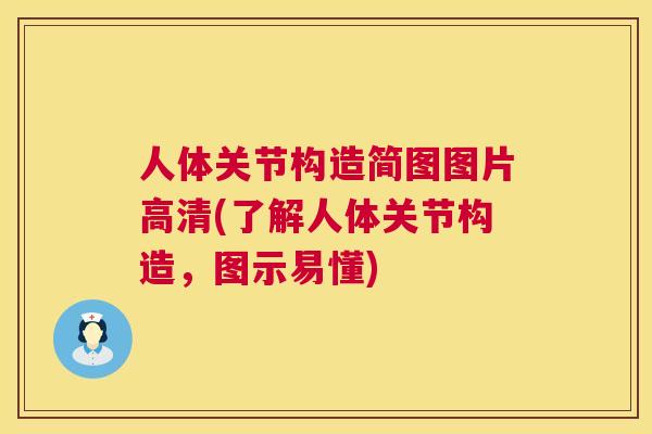 人体关节构造简图图片高清(了解人体关节构造，图示易懂)