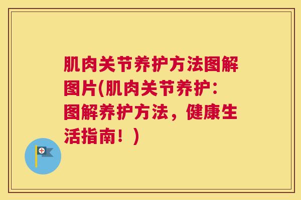 肌肉关节养护方法图解图片(肌肉关节养护：图解养护方法，健康生活指南！)