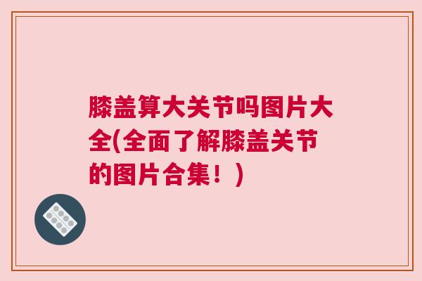 膝盖算大关节吗图片大全(全面了解膝盖关节的图片合集!) 膝盖算大关节吗图片大全(全面了解膝盖关节的图片合集!)