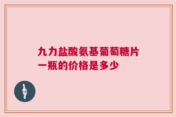 九力盐酸氨基葡萄糖片一瓶的价格是多少